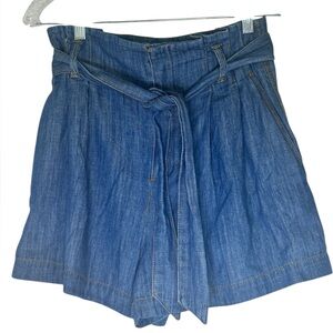 NWT Zara high-waisted denim shorts